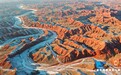 身披耀眼“金装” 冬日平山湖大峡谷美出新高度