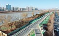 太原汾河景区自行车道主体完工