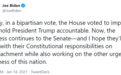 美众议院通过特朗普弹劾案，拜登回应