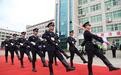 汕尾市公安局举行首个中国人民警察节升警旗仪式