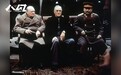 1945年2月4日，雅尔塔会议召开，美苏英三巨头会面