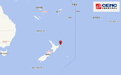 新西兰发生7.3级地震，震源深度10千米