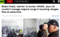 拜登承认美墨边境移民潮是一场“危机”