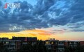 北京天空现绝美晚霞！日落尤其温柔，人间皆是浪漫