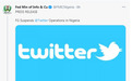 尼日利亚将无限期暂停“推特”运营