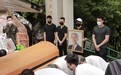 赌王何鸿燊正式落葬入土为安，四名儿子到场送行