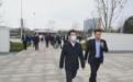 于彦忠在苏州考察中亿丰集团，宫长义董事长全程陪同