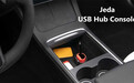Jeda为特斯拉推出新款USB集线器控制台 支持手机等各种设备无线充电