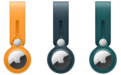 苹果推出全新颜色的AirTag皮革扣环和钥匙扣 靛海蓝、花菱草、松林绿