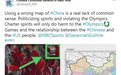 美媒转播奥运会开幕式使用不完整地图 中国驻纽约总领馆：坚决反对