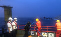 惠州海上施工平台倾斜4人仍失联 潜水员首次水下探摸无果