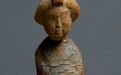 武威市博国家一级文物赏析|唐代木雕高髻彩绘女立俑