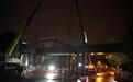 空中拼装！雨花区圭塘路与长塘路之间新建人行天桥