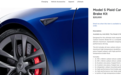 特斯拉为Model S Plaid推出价值约12.78万元的碳陶瓷刹车套件