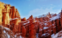 有一种冬天叫张掖七彩丹霞