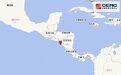 尼加拉瓜近海发生6.2级地震 深度20千米