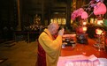 佛陀成道日，普陀山普济禅寺举行祈福法会