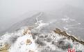 河北怀来：样边长城迎春雪