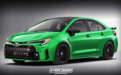 丰田GR卡罗拉三厢版假想图 或引入国内