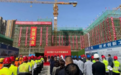 西安经开区：经开第十九小学封顶