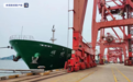 连云港至俄罗斯东方港专线成功首航 接卸192标箱矿类货物