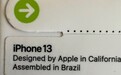 富士康已开始在巴西生产苹果iPhone 13标准版