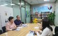 访企拓岗促就业 亚欧语言文化学院暑期多次赴企业走访交流