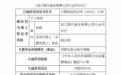 银行财眼｜龙江银行七台河分行1日领3张罚单 合计被罚120万元