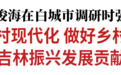 景俊海：加快农业农村现代化 做好乡村振兴大文章 为新时代吉林振兴发展贡献更大力量