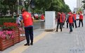 小烟头捡起“大文明” 张掖创城路上闪耀“志愿红”