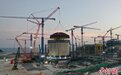 中广核广东太平岭核电2号机组完成穹顶吊装