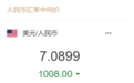 大涨1008点，单日升幅创17年纪录，人民币汇率发生了什么？