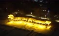 长春南湖公园完成冬季夜间亮化美化