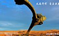 武威民勤沙漠雕塑国际创作营作品：飞翔的梦想