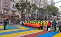 五老村街道开展“迎新春 话提升”新年首场垃圾分类宣传活动