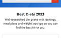 解析2023年最佳饮食排行榜前八名优秀膳食，如何改善自己的饮食？