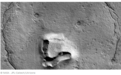 NASA公布火星表面照片：酷似巨大“熊脸”
