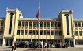 做文明学生  创和谐校园——定远县年家岗初中举行国旗下演讲活动