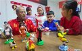 绘糖画、捏面人……秦皇岛海港区青少年零距离了解传统文化