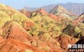 兰州水墨丹霞春日美 斑斓多姿入画来