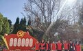 追求绿色时尚 走向绿色文明——来安县第五中学党支部联合团委开展义务植树活动