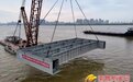 南昌洪州大桥完成主桥首节钢梁架设 将开始主桥钢梁施工