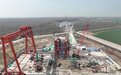 张靖皋长江大桥北航道桥南索塔桩基施工超前突破半数大关