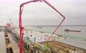 南昌姚湾综合码头泊位主体结构竣工