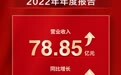 今世缘2022营收78.88亿 2023Q1双增25%+