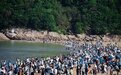 山与海魅力，这片沙滩3天引来12万人打卡