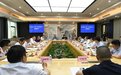 潼南区委书记文天平与重庆高速航发（集团）公司董事长廖劲松一行座谈