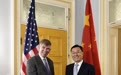中国驻美大使谢锋会见美国副财长尚博