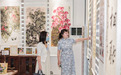“迎精彩亚运 展韵味上城”书画展在景新书画院展厅展出