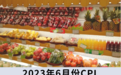 2023年6月份江苏CPI同比上涨0.2%，PPI同比下降5.0%